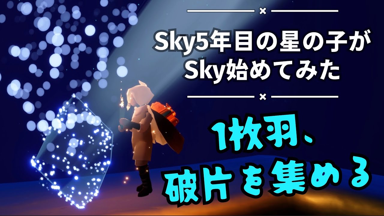 【Sky】1枚羽、欠片を集める【光の修繕者の季節】プレイログ その39