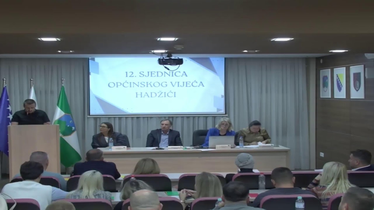 Općinsko vijeće Hadžići - 12. redovna sjednica - 06. novembar 2025. - Nastavak