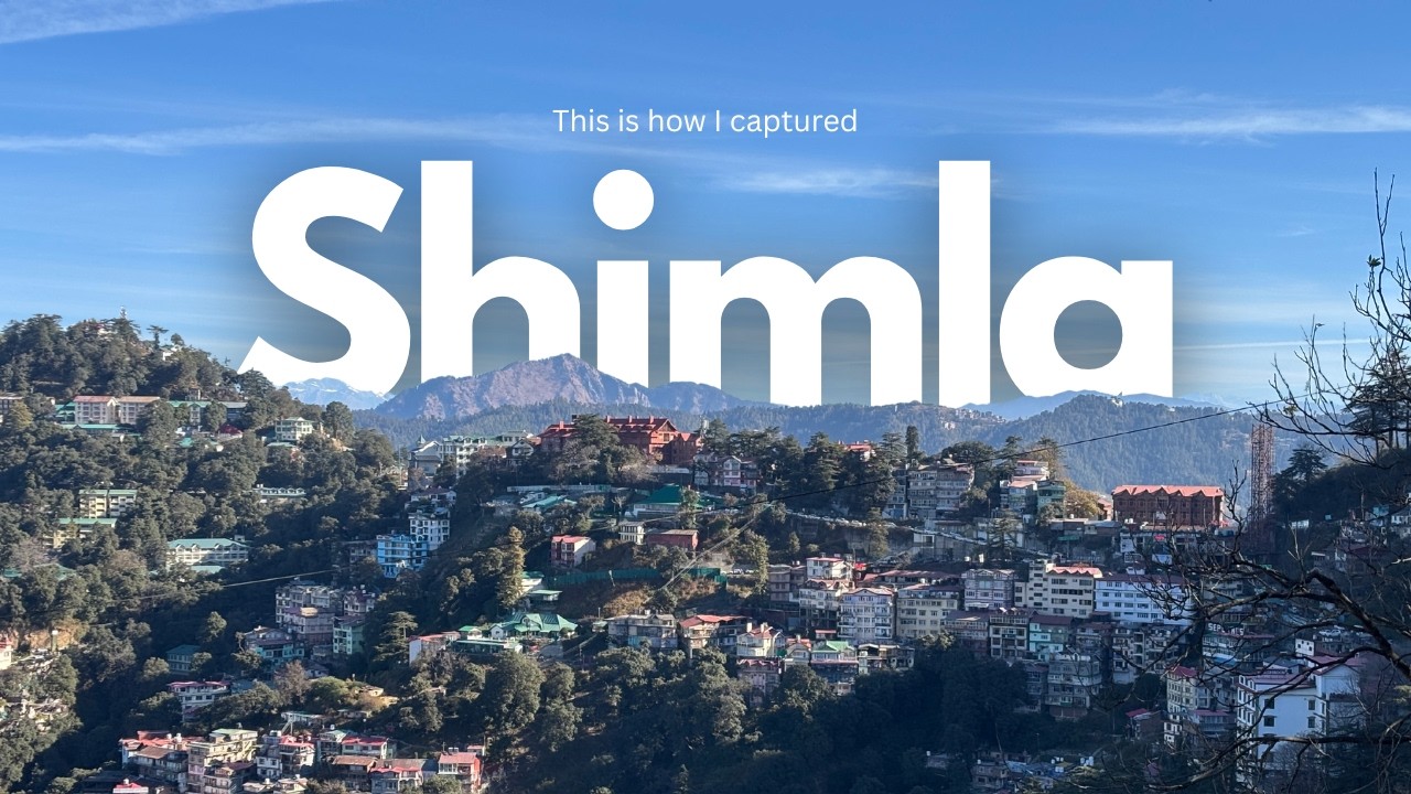 Shimla, From a Different Perspective