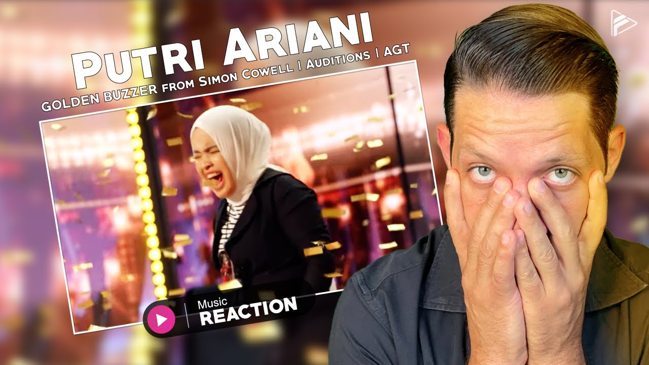 Putri Ariani receives the GOLDEN BUZZER from Simon Cowell | Auditions | AGT 2023 (Reaction)