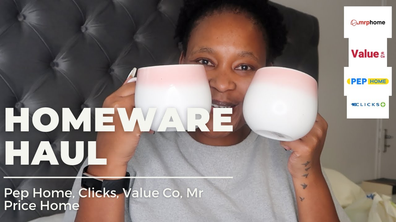 Homeware Haul 🥣🍽| Pep Home, Value CO, Mr Price Home, Clicks|| Vuvu Vena