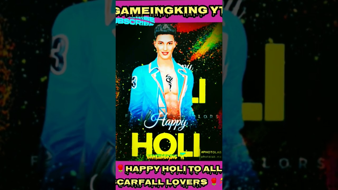 #scarfall  Happy Holi All Scarfall  lovers❤️  @ScarFall2.0  #viral  #scarfallsort #holi #trending
