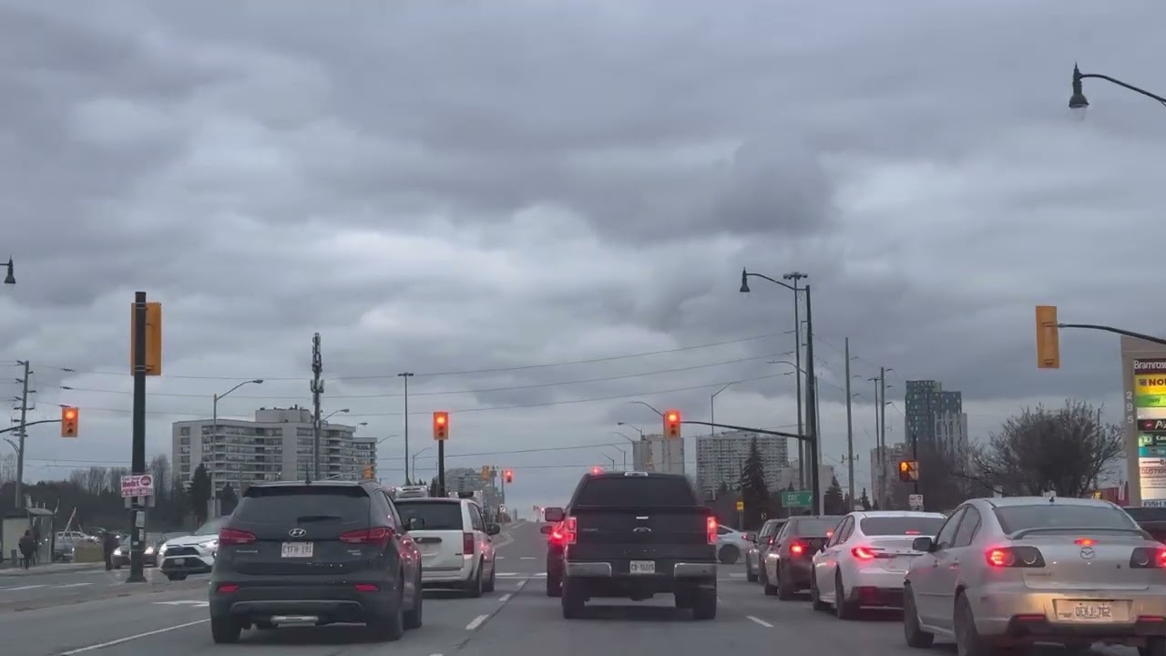 Caledon and Brampton high way #viralvideo #trump 