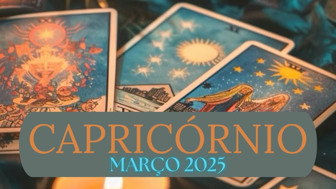CAPRICÓRNIO♑Vai acontecer antes do que imagina, tudo vai mudar, melhor mês, e emocionante. ✨🍀💫