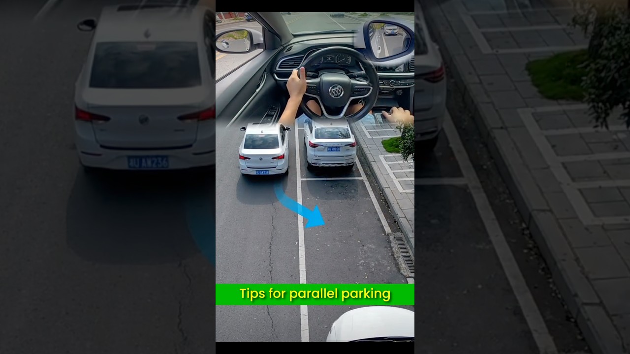 Parkowanie r&oacute;wnoległe 🅿️ porady łatwy spos&oacute;b parkowania samochodu #samoch&oacute;d #autobus #samochody #gry