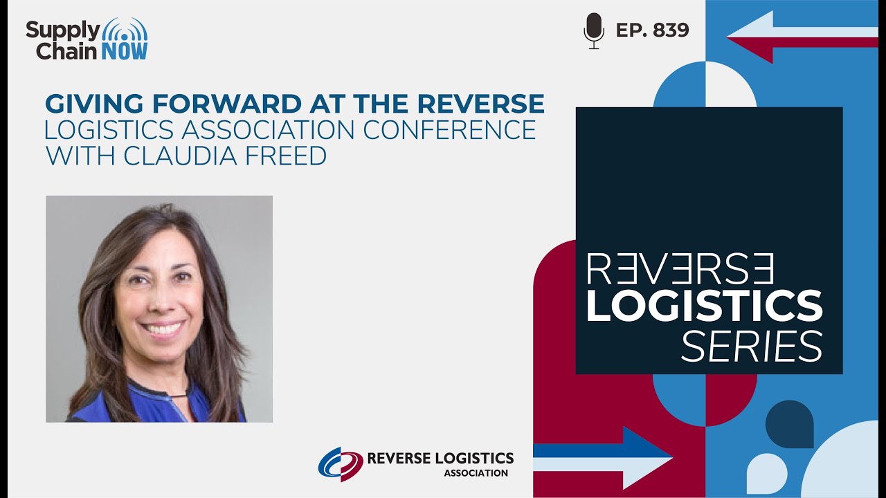 Giving Forward at the Reverse Logistics Association Conference with Claudia Freed