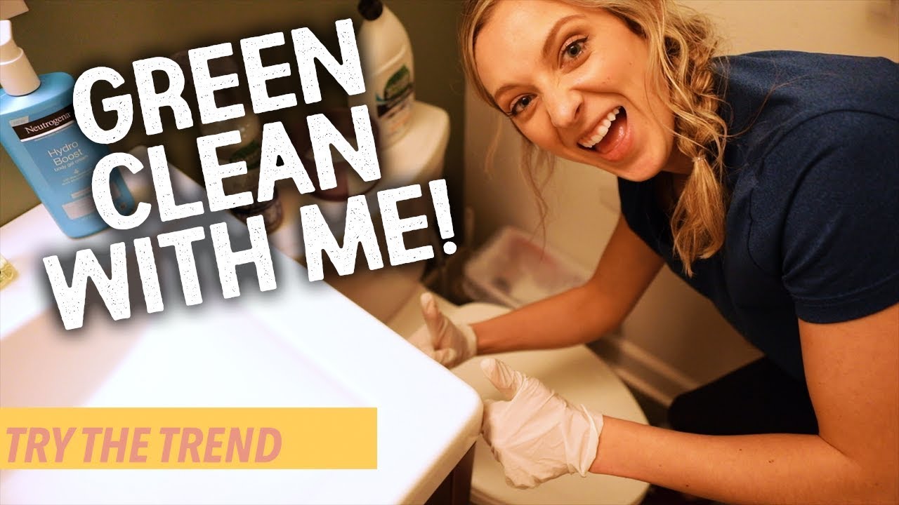 Clean With Me: I Tried Eco-Friendly Home Cleaning! | Try The Trend
