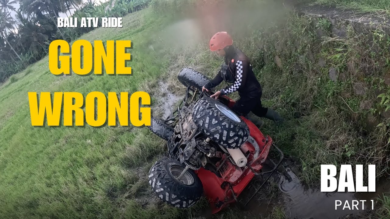Bali, Ubud | ATV Ride | Risky, and FUN!