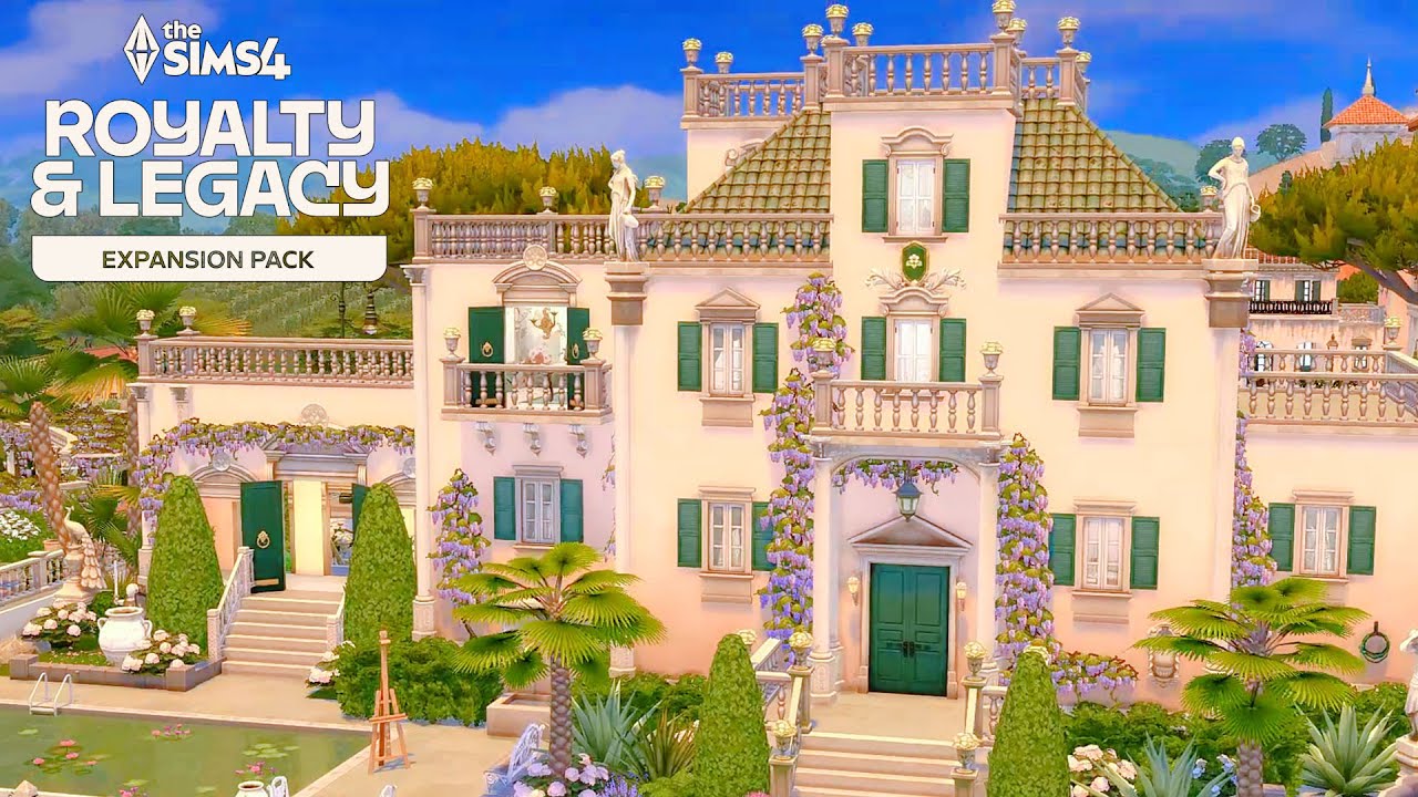 SUMMER PALACE 👑 The Sims 4 Royality & Legacy Pack - Early Access