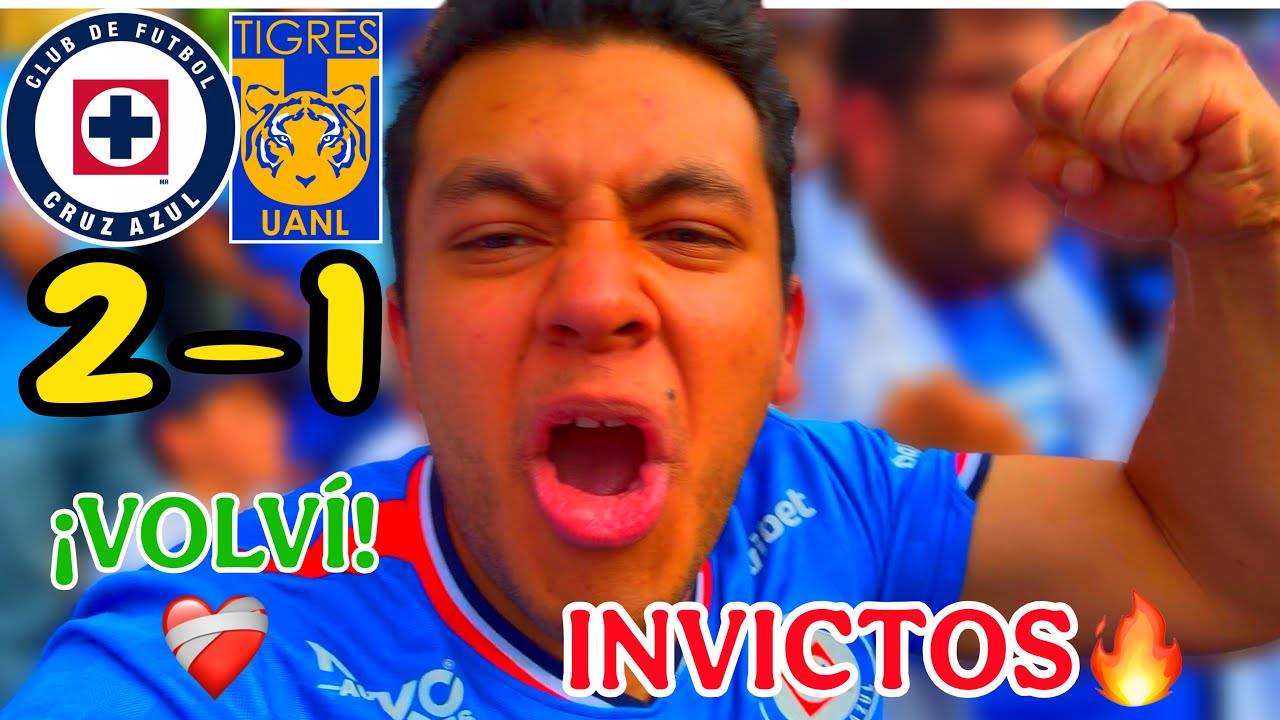 ¡REGRESÉ! 🥺❤️‍🩹 Cruz Azul 2 - 1 Tigres Jornada 6 || VLOG Desde el Estadio en Puebla 🫩