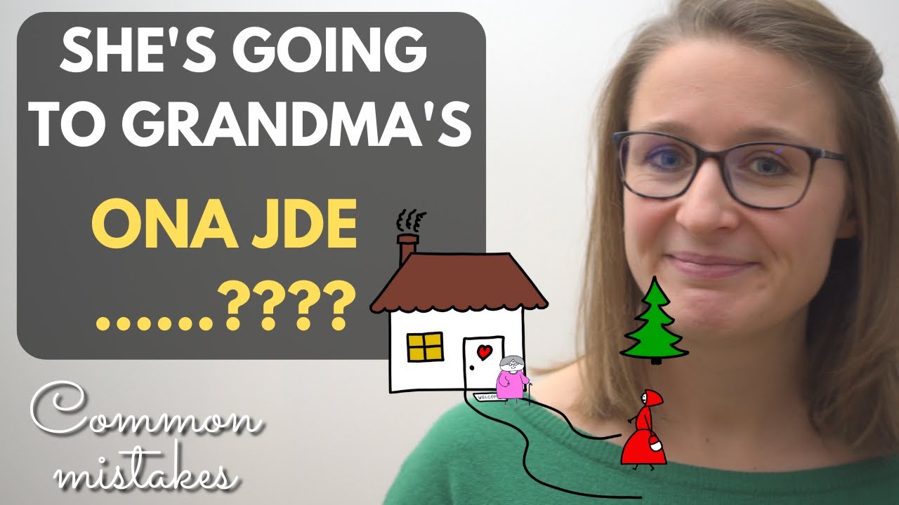 Common Czech Mistakes: She's Going to Grandma's / Ona jde _________