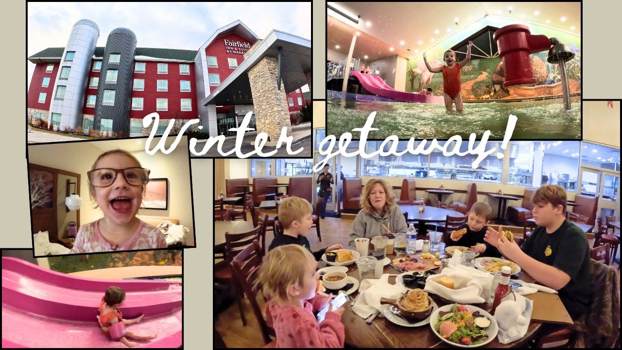 keeping these kids busy in the deep freeze! We go on a little winter getaway with Grandma!
