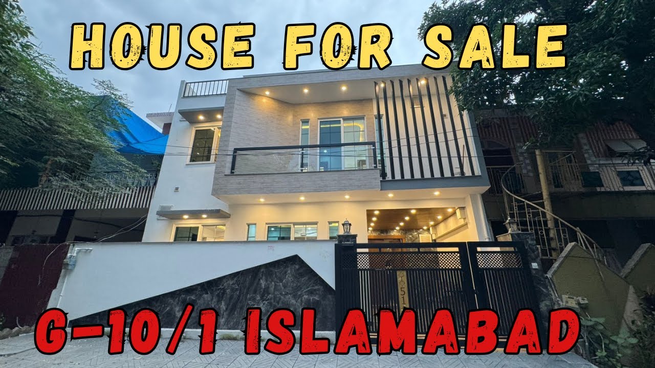 30x50 House for Sale in G-10/1 Islamabad