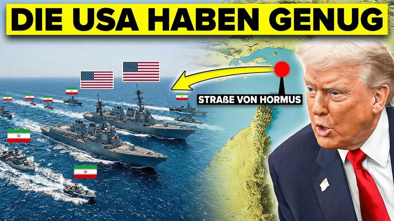 USA vernichtet iranische Marine: 9 Schiffe zerstört und versenkt