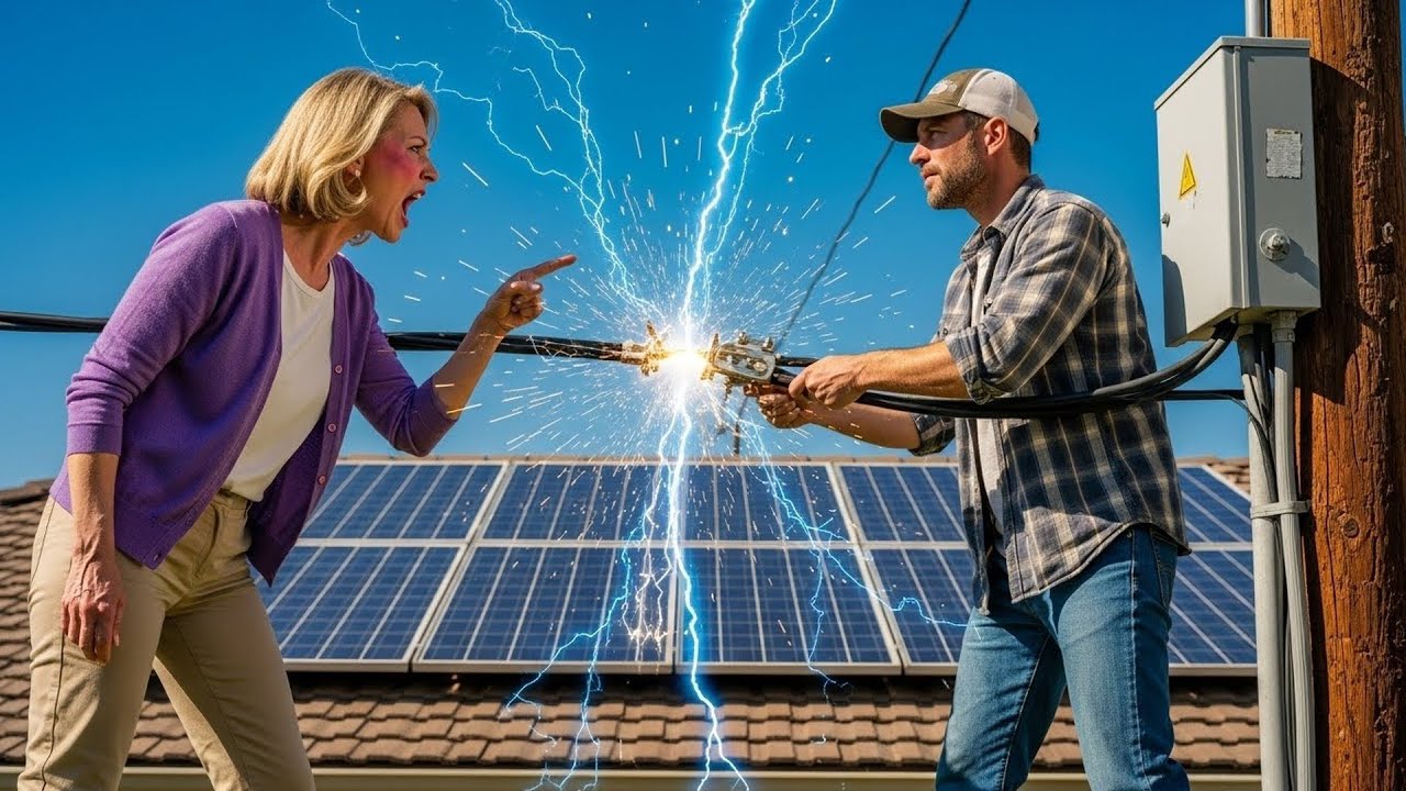 HOA Fined Me For My Solar Panels, So I Disconnected The Power Grid Running Through My Land