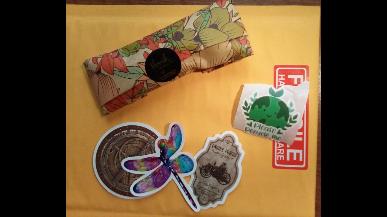Packing An Order for Stephen #ASMR #ASMRsounds #OrderPacking #Dice #Stickers