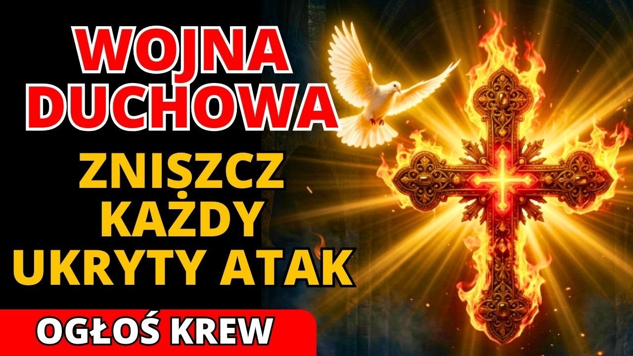 🔥 Odpoczywaj w Pokoju Tej Nocy: Krew Jezusa UNICESTWIA Każdego Ukrytego Wroga Teraz