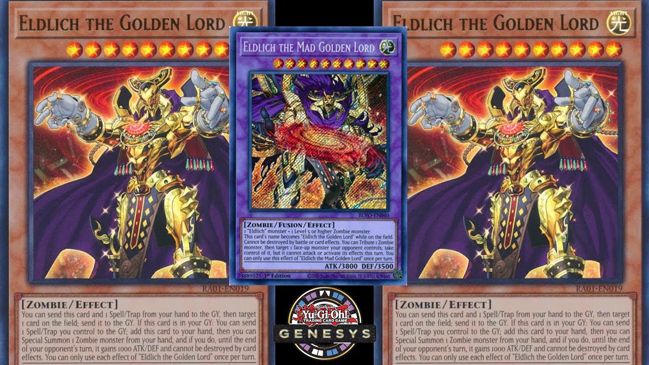 Элдлих Золотой Лорд | Колода для формата Yu-Gi-Oh Genesys