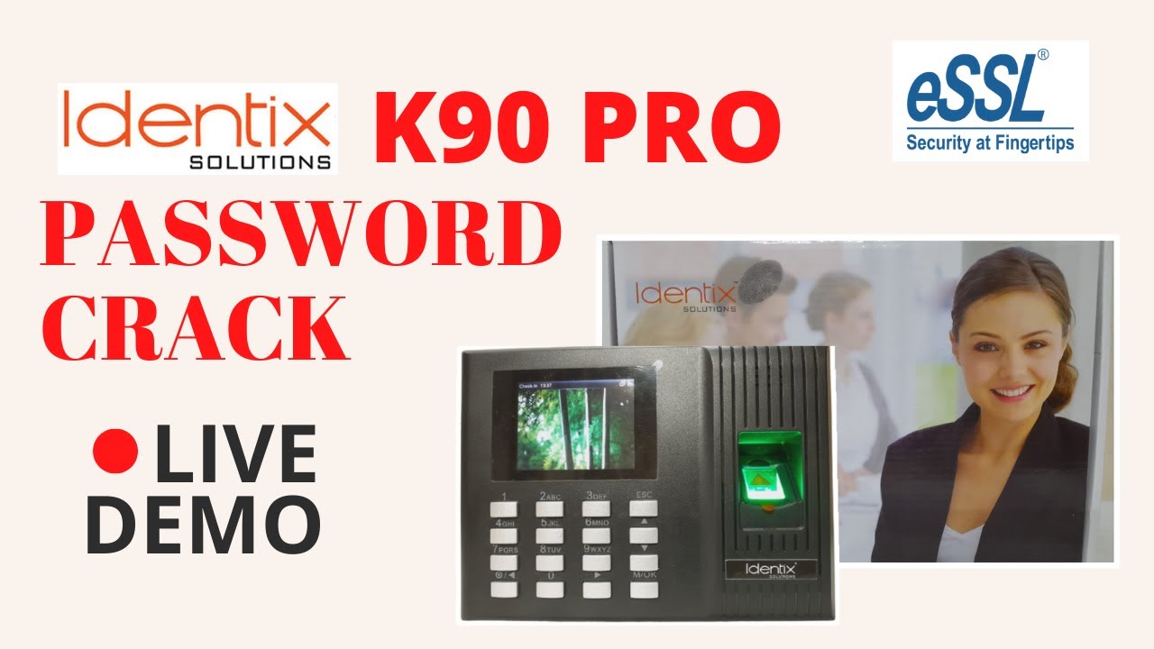 ESSL K90 PRO ADMIN CLEAR NO SOFTWARE NO PC REQUIRED | PASSWORD CRACK| PASSWORD RESET