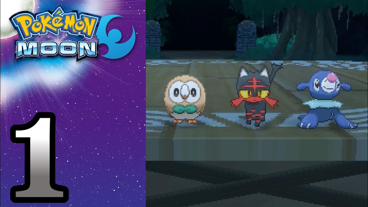 Let's Play Pokemon Moon - #1