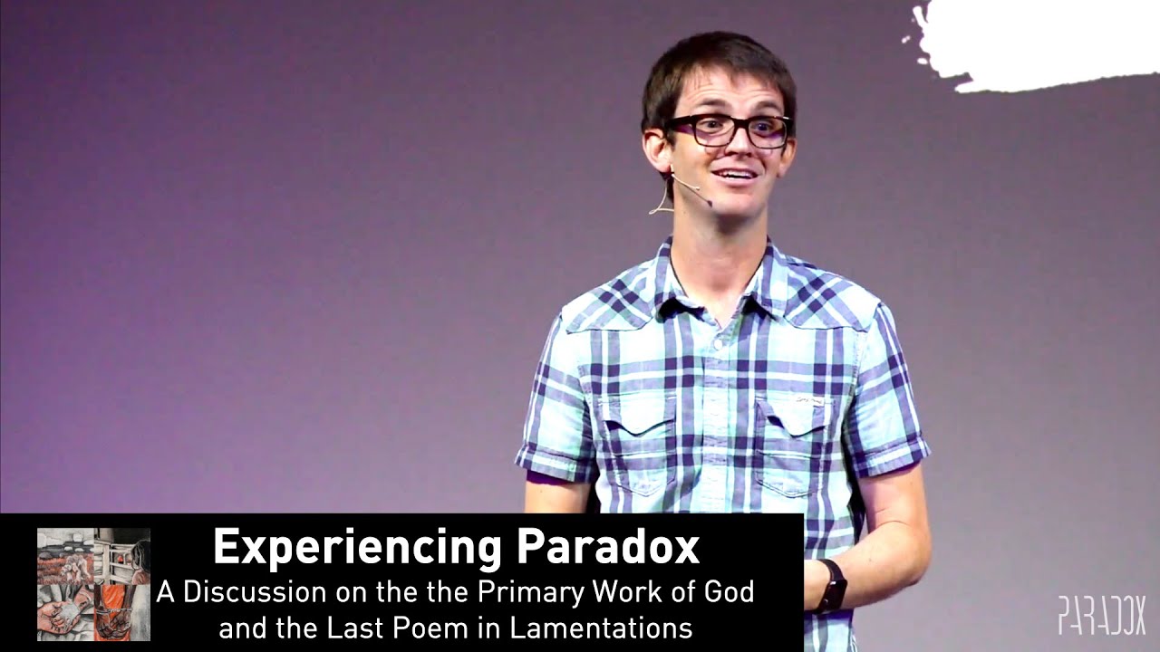 Experiencing Paradox | Lamentations 5 | Craig Hadley | Paradox Church