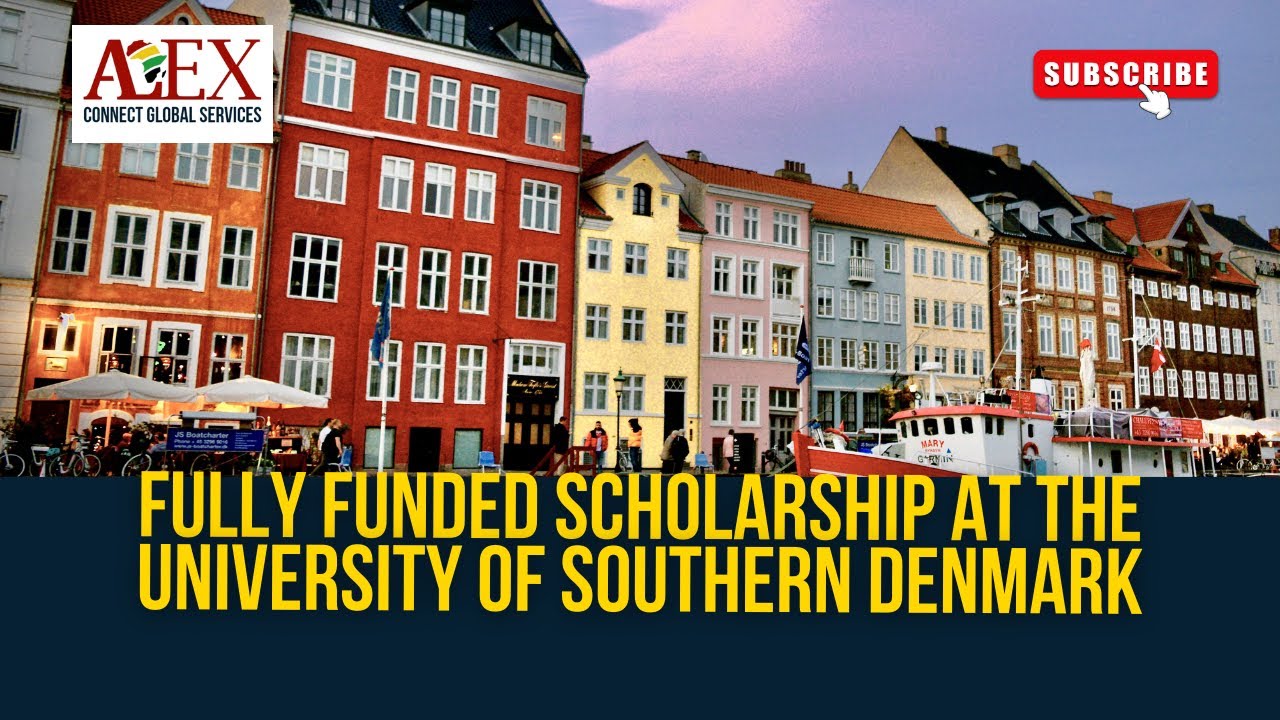 FULLY FUNDED SCHOLARSHIP AT THE UNIVERSITY OF SOUTHERN DENMARK || STUDY ABROAD