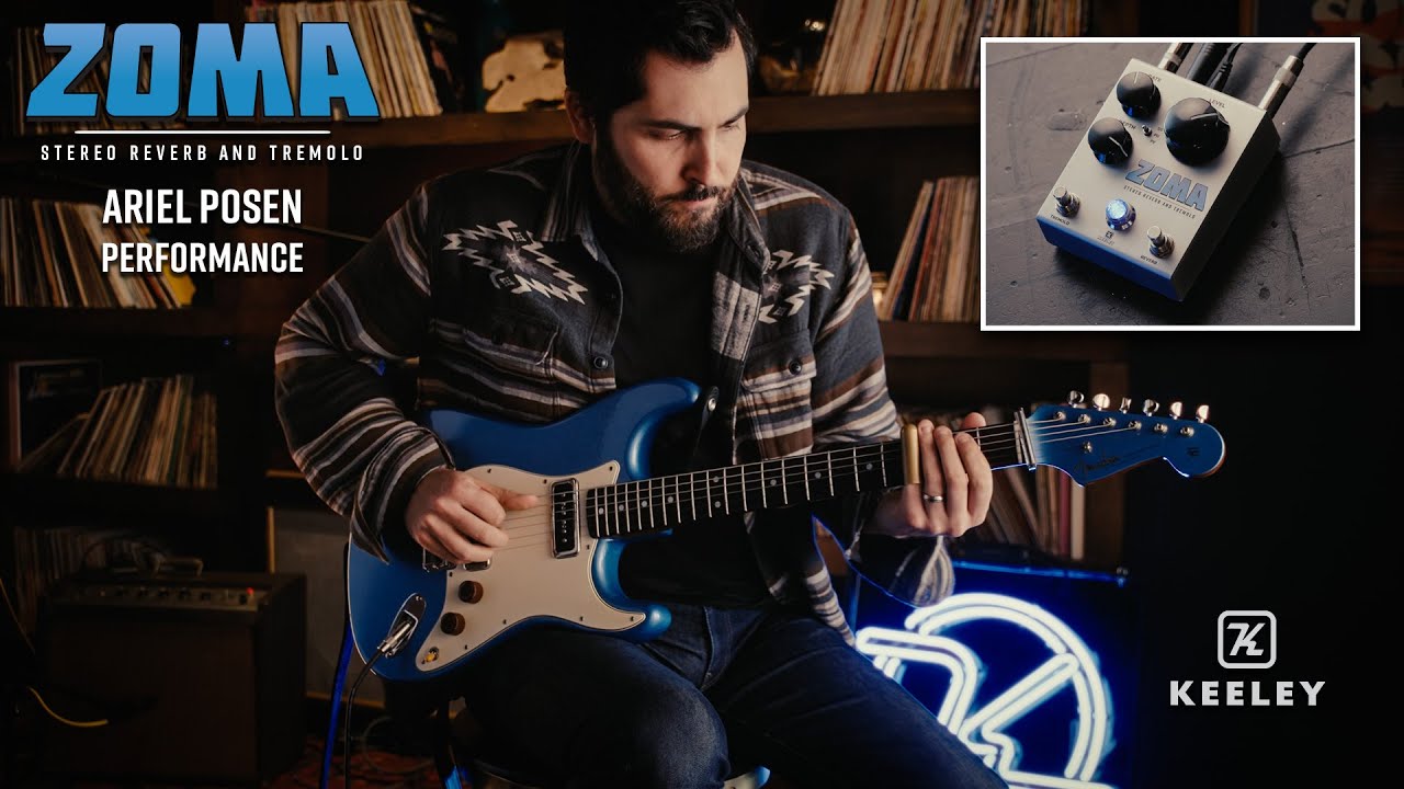 Keeley Electronics ZOMA Stereo Reverb and Tremolo - Ariel Posen Performance