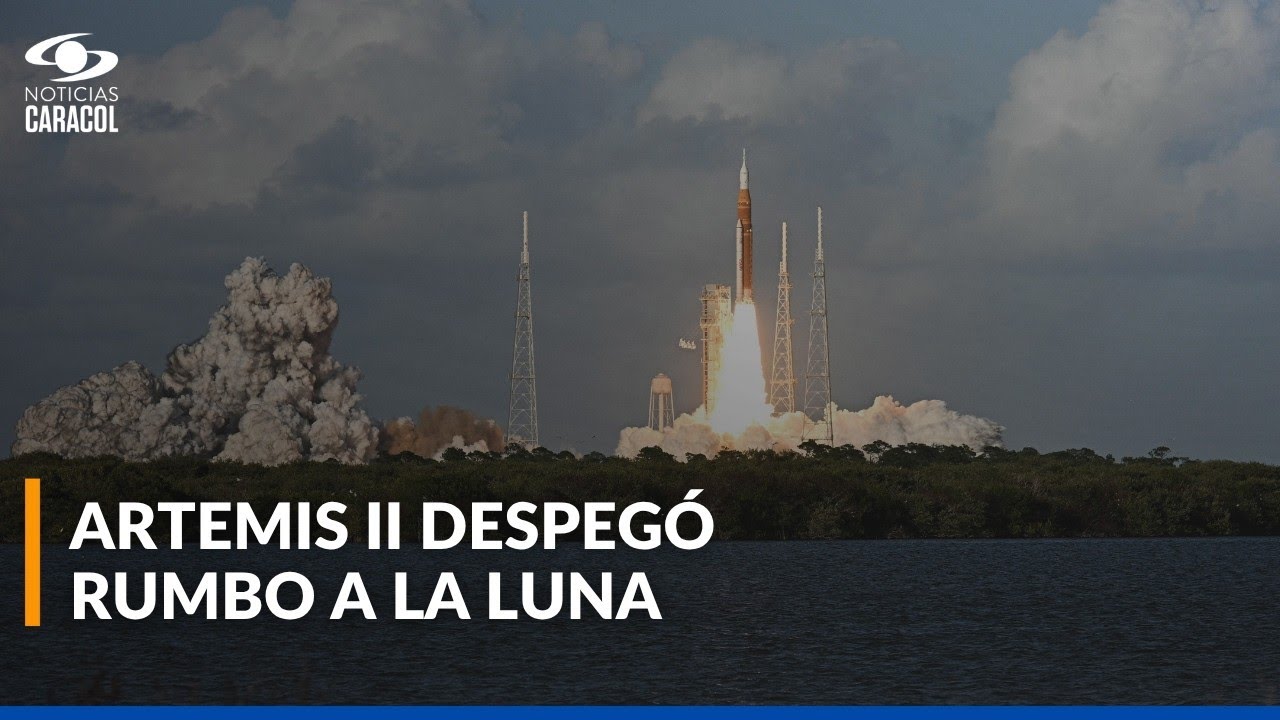 Video completo del lanzamiento de Artemis II, de la Nasa, hacia la &oacute;rbita de la Luna