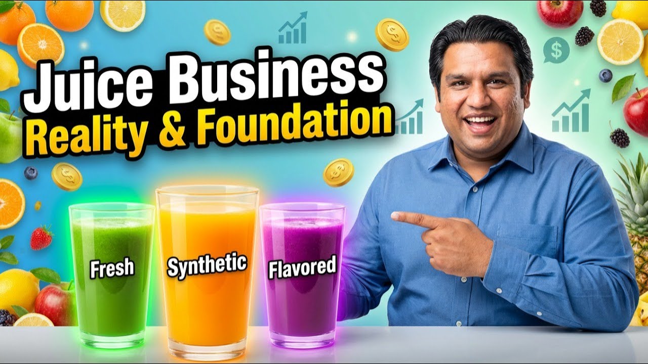 Which Juice Business Is Profitable in 2026? | Fresh, Synthetic & Flavoured Truth