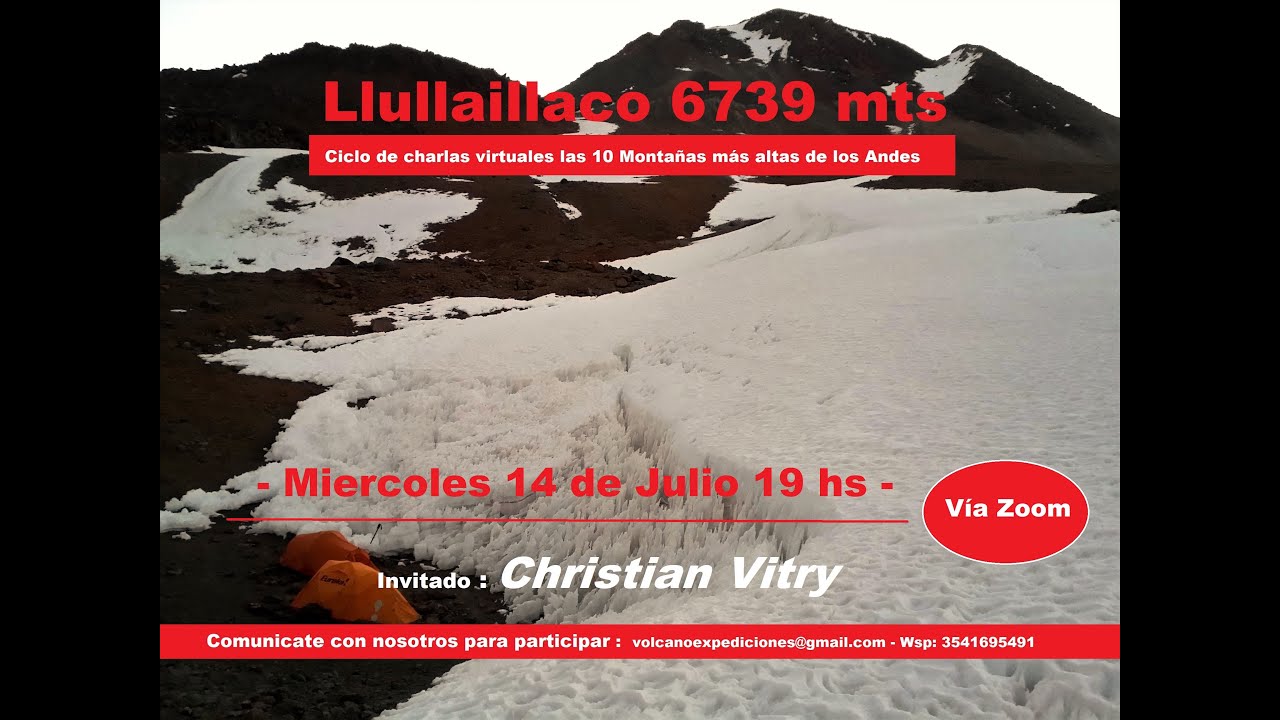 LLULLAILLACO -   MERCEDARIO -10 MONTA&Ntilde;AS MAS ALTAS DE LOS ANDES -