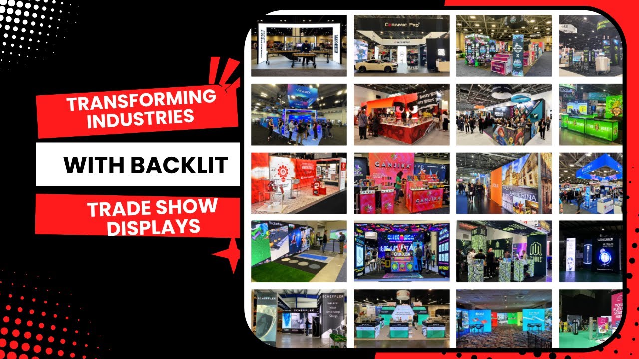 Modular, Reusable Backlit Trade Show Booth Design and Manufacturing#tradeshowbooth