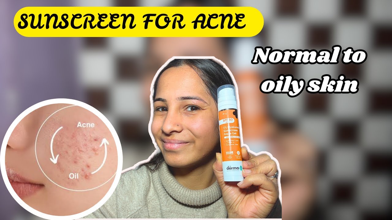 Lightweight Sunscreen for Acne-Prone Normal to Oily Skin 🌤️✨ || Meena bloom (Hindi)
