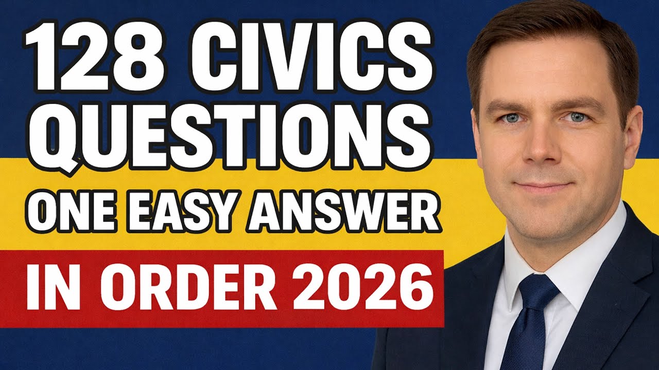 Master the 128 Civics Questions for the U.S. Citizenship Interview 2026 (One Easy Answer & in Order)