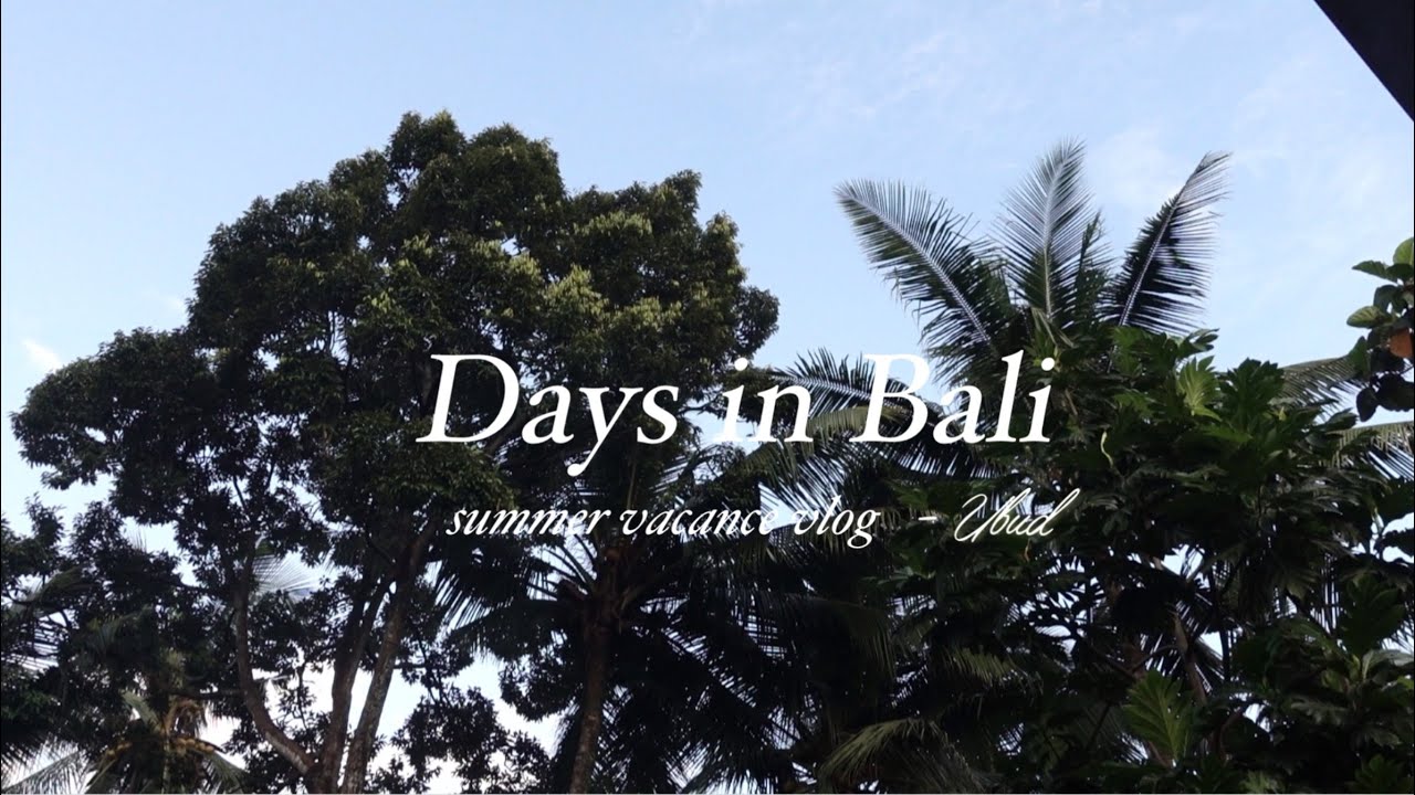 [vlog] June, July 2024 | 여름휴가 브이로그 | 발리여행 | 발리 | 우붓 | 요가 | bali | ubud | 휴가