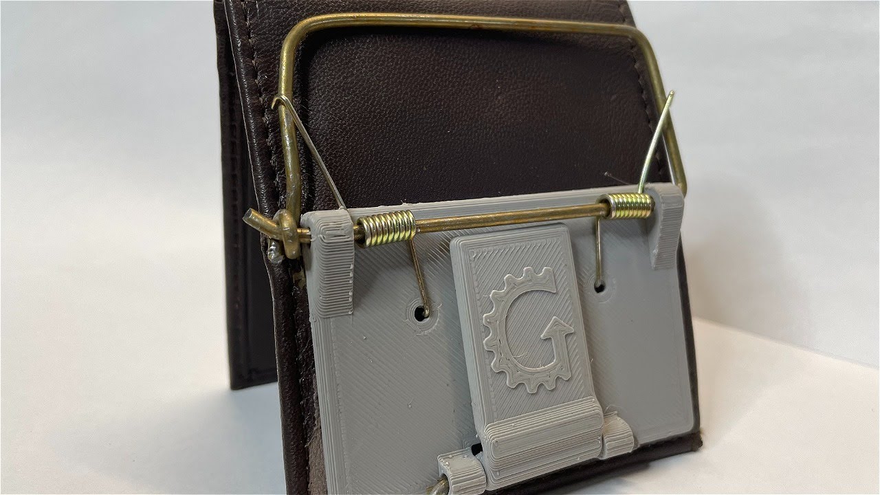Mouse Trap Wallet To Catch Pickpockets!!