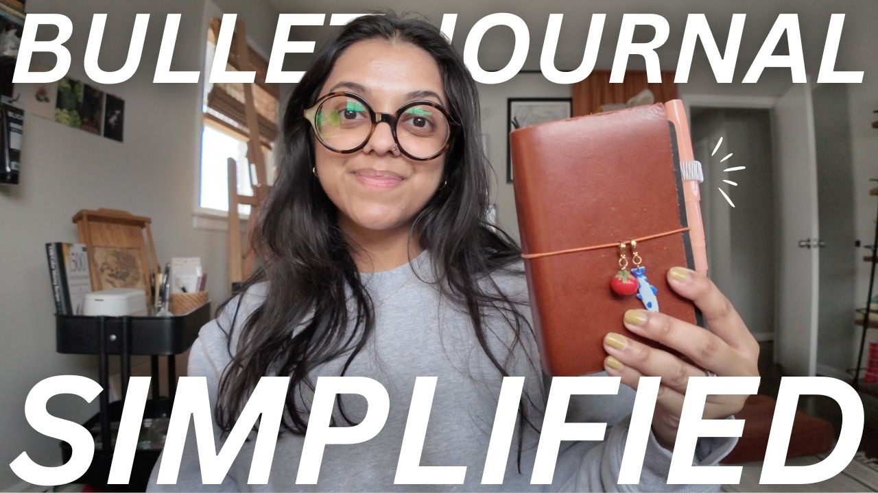 i've somehow created the easiest *and* most effective bullet journal setup 📓