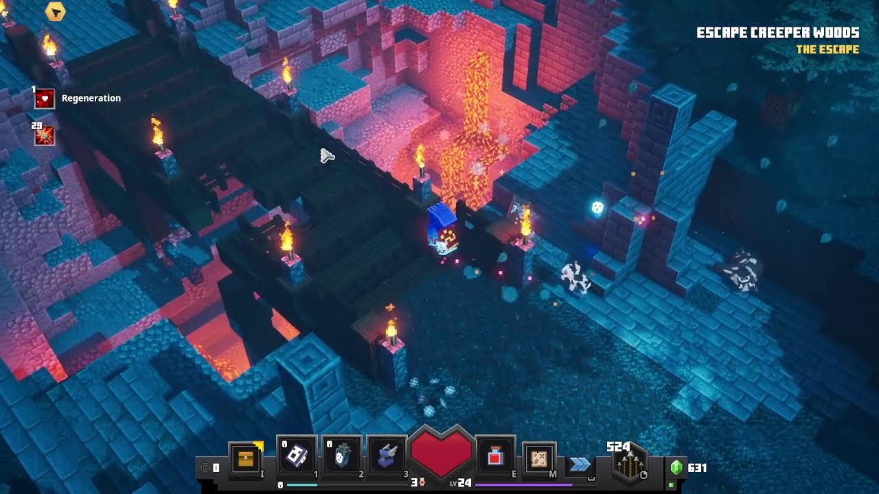 Trying To Beat The Arc Illager! (Minecraft Dungeons)