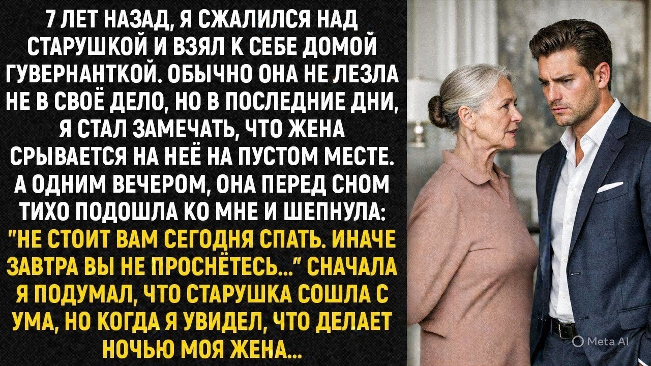 Старушка-гувернантка: тайна, изменившая судьбу