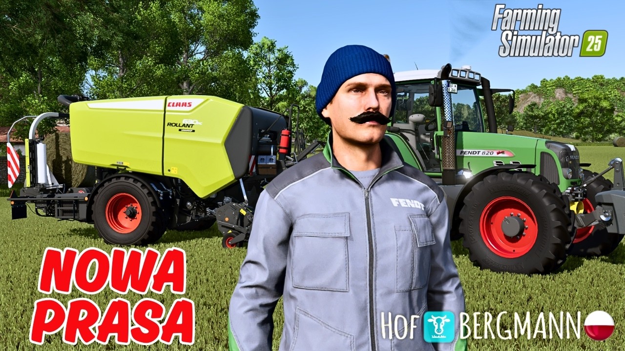 Kupuję nową prasę! | Hof Bergmann FS 25