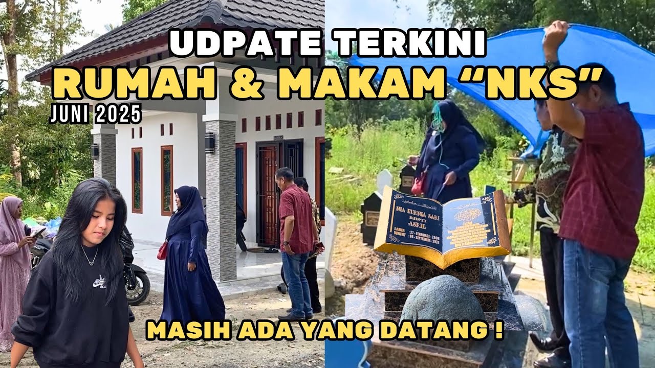 Kondisi Terkini! Rumah dan Makam Almarhumah Nia Kurnia Sari (Kayu Tanam, Padang Pariaman)