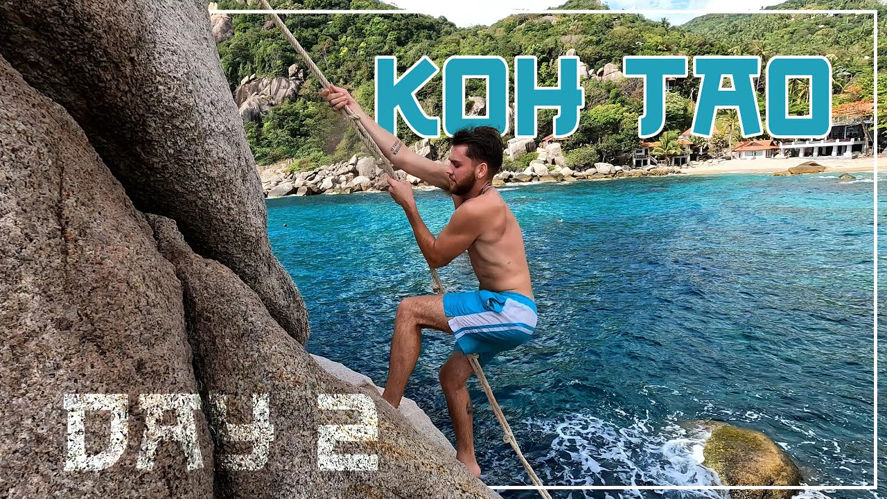 ПРЫЖКИ СО СКАЛЫ В БУХТЕ ТАНОТЕ 🇹🇭
