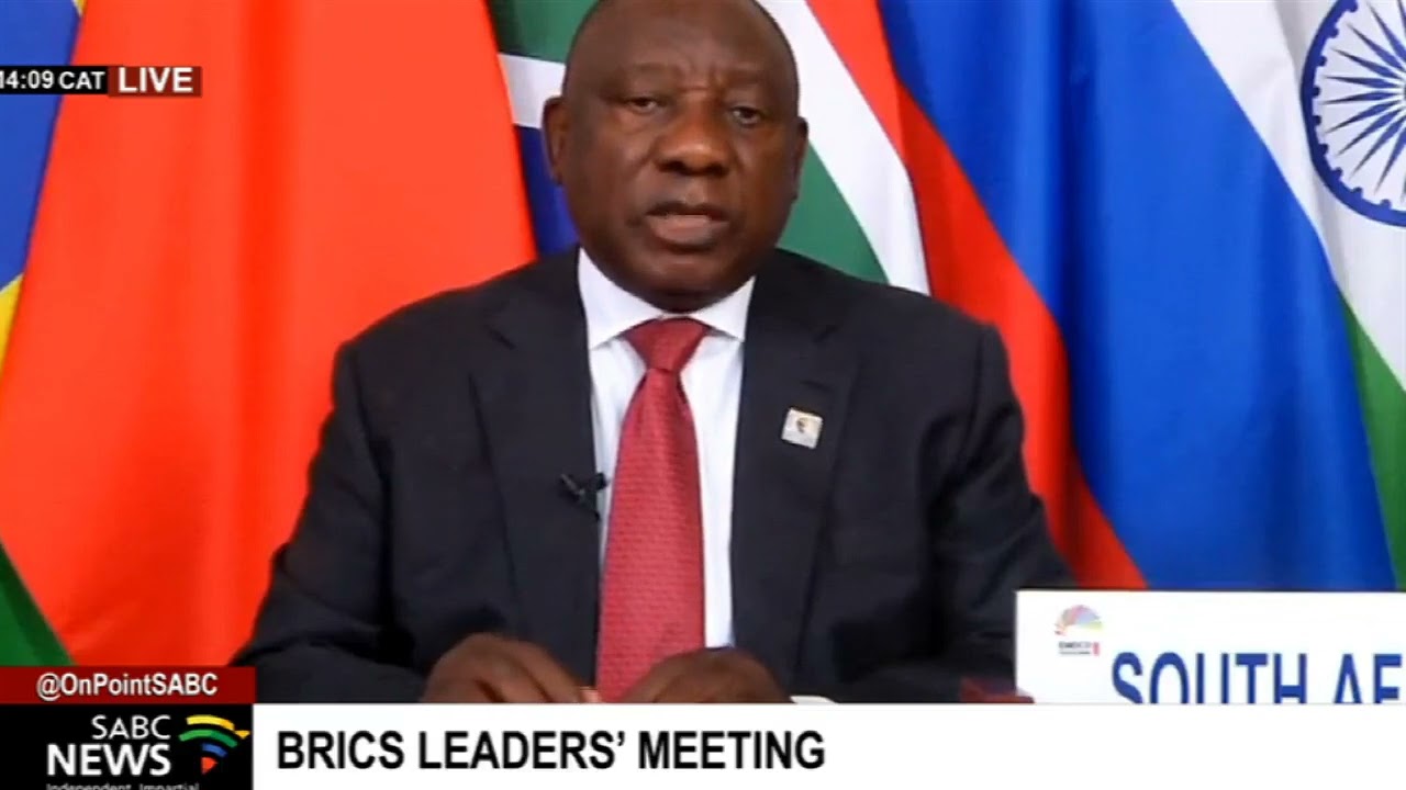 Leaders of the BRICS nations discuss current economic and political challenges