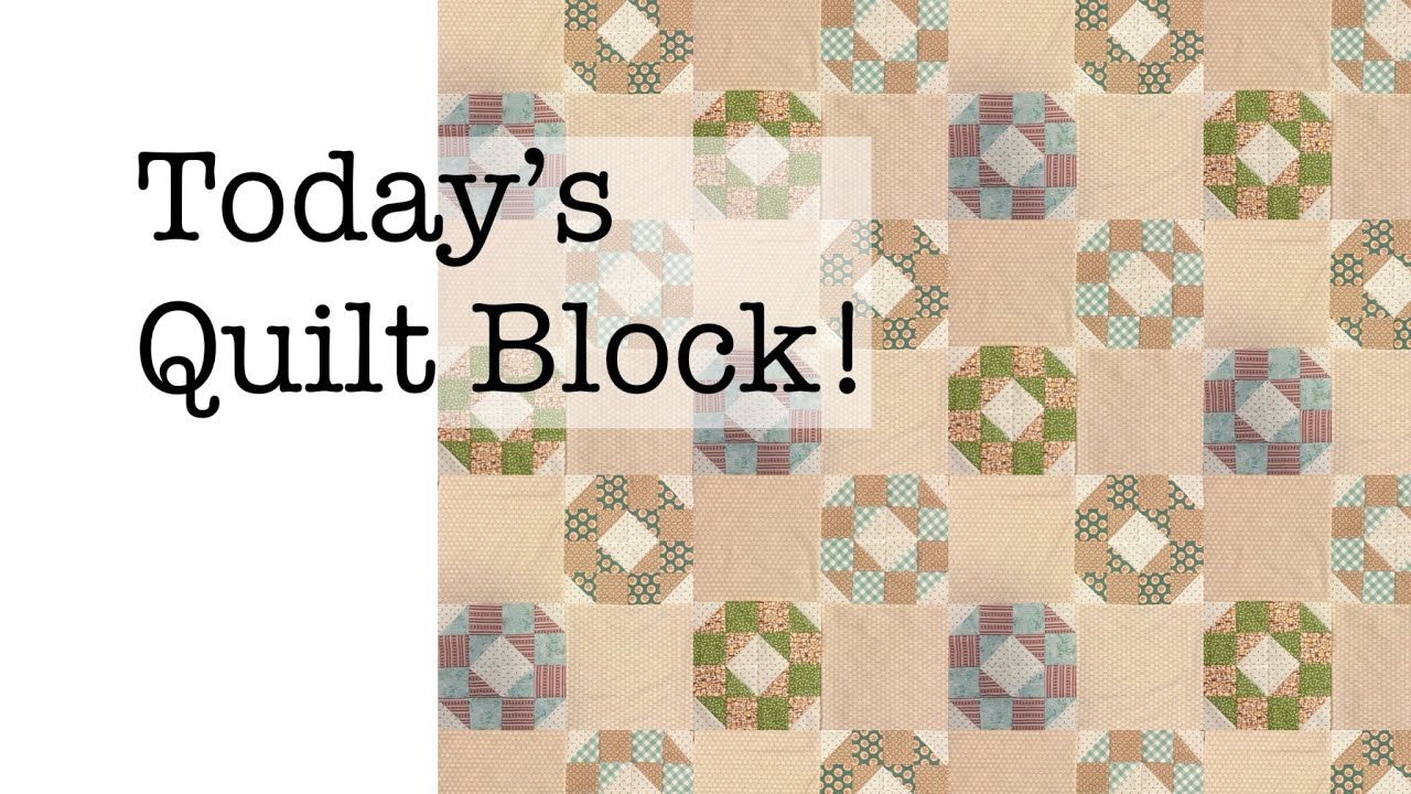 Today's Quilt block | Cheyenne | Simple sewing