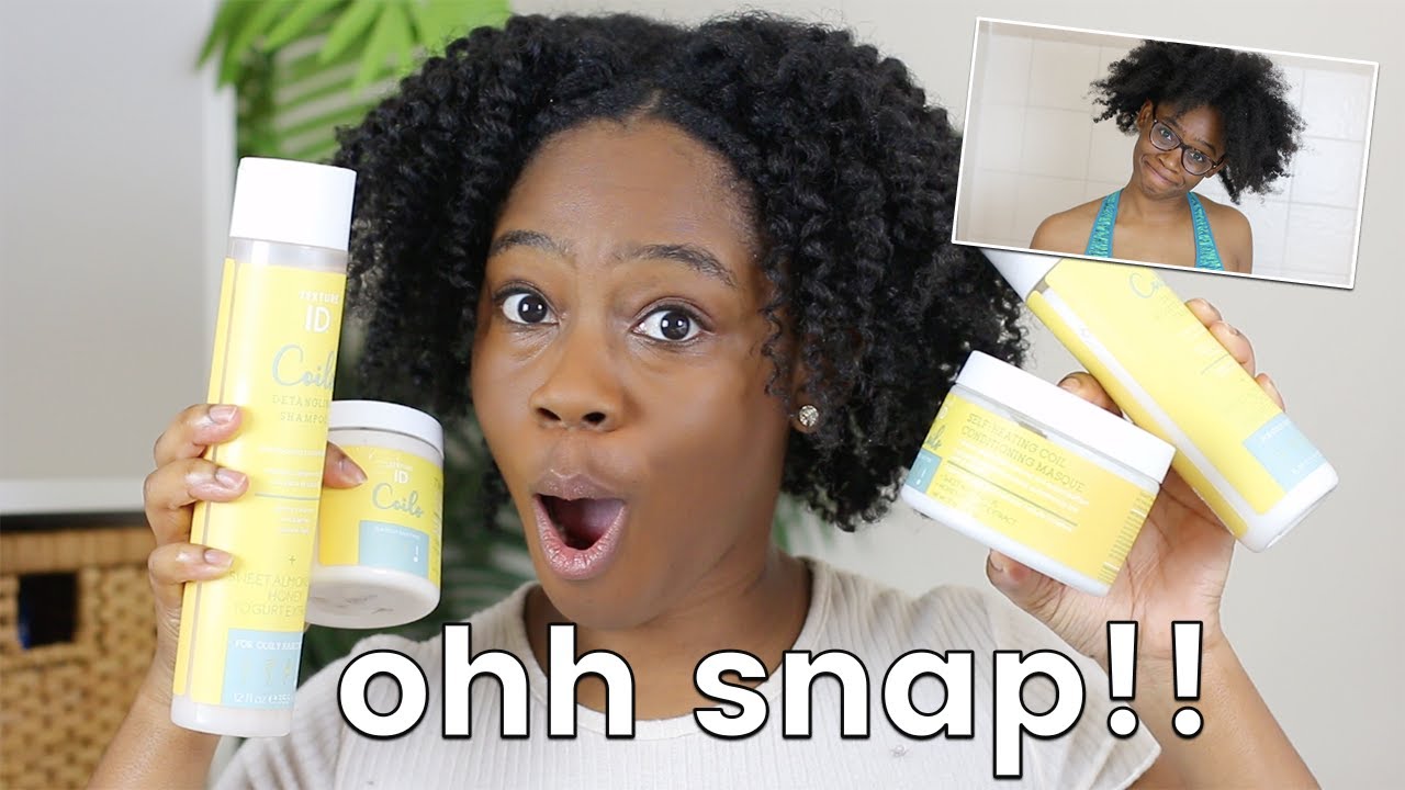 TRYING NEW THE TEXTURE ID COILS COLLECTION PRODUCTS | CHEAP & EFFECTIVE