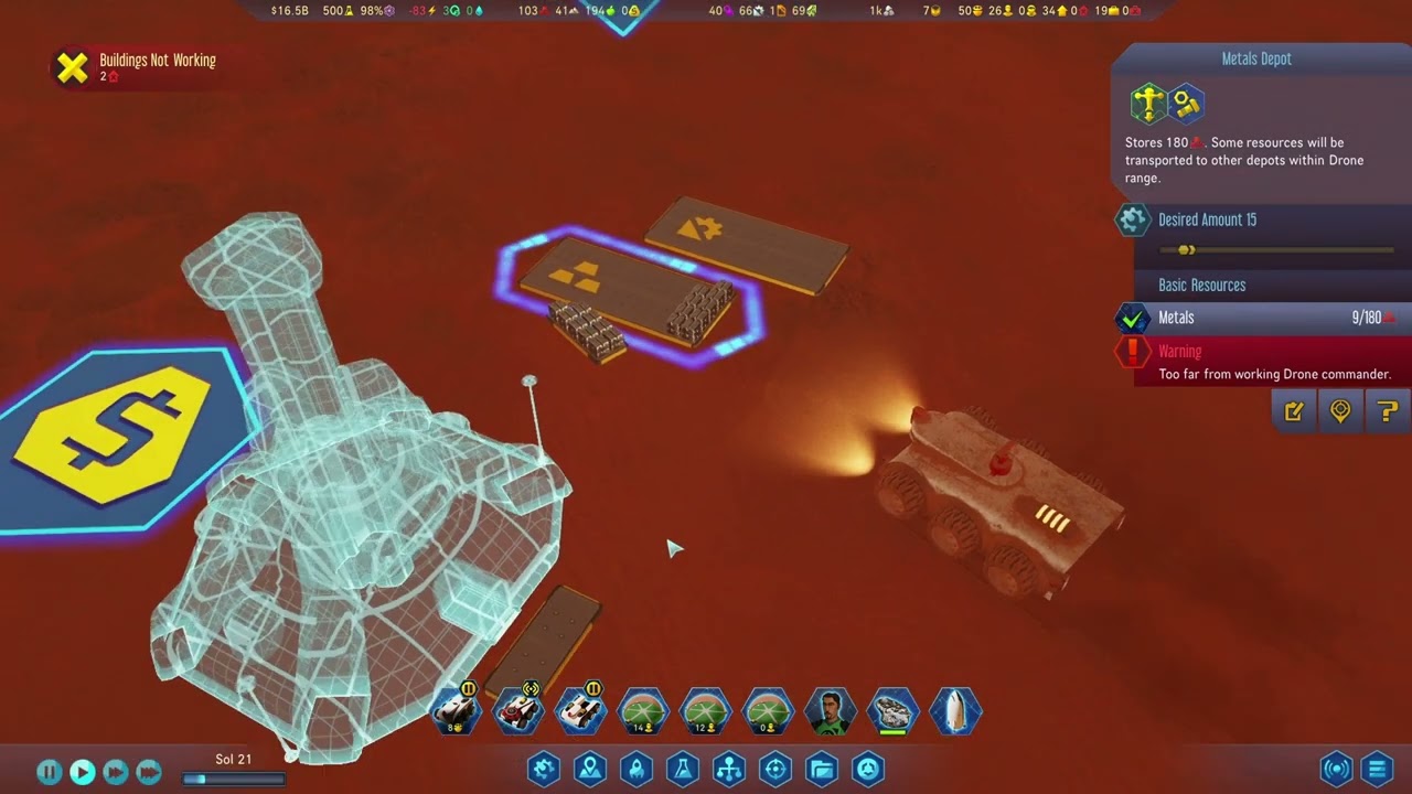 Surviving Mars│How to CREATE FAR AWAY Facilities - Guide 2024