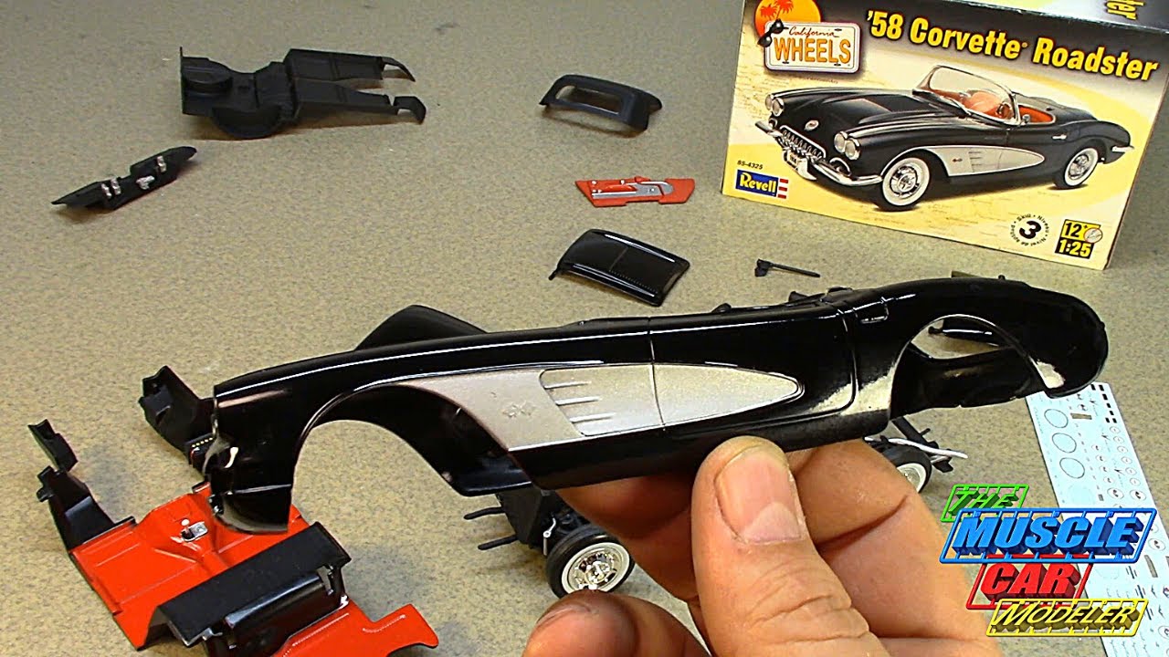 Revell 1958 Chevrolet Corvette update 2