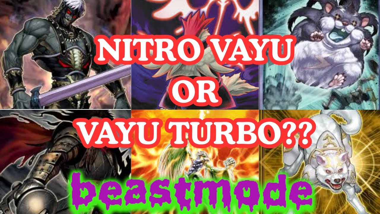 Что лучше: Nitro Vayu или Vayu Turbo? - Edison Format Yugioh