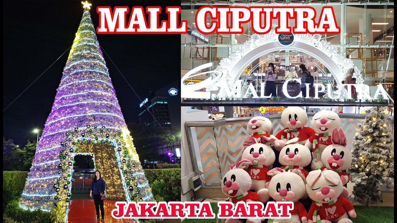 CHRISTMAS DECORATION 2025 AND NEW YEAR 2026 AT MALL CIPUTRA JAKARTA INDONESIA