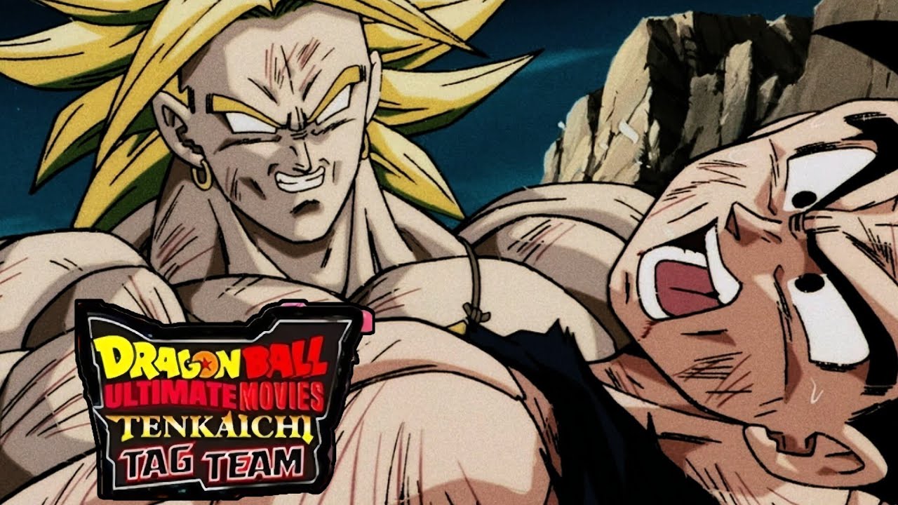 Broly vs Gohan & Goten (Dragon ball z Tenkaichi tag team Ultimate Movies Mod)