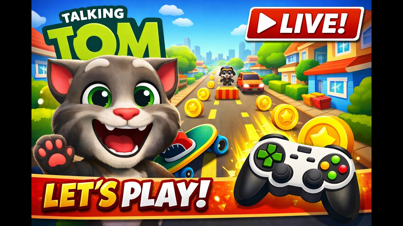Talking tom gameplay part - 2 #talkingtom #talkingtomlive